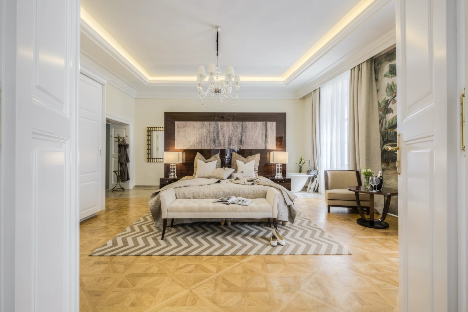 Projekt Wien 1010 – exklusives Schlafzimmer